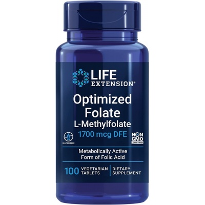  Life Extension L- MethylFolate 100 